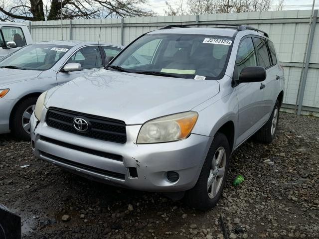 JTMZD35V565031807 - 2006 TOYOTA RAV4 SILVER photo 2