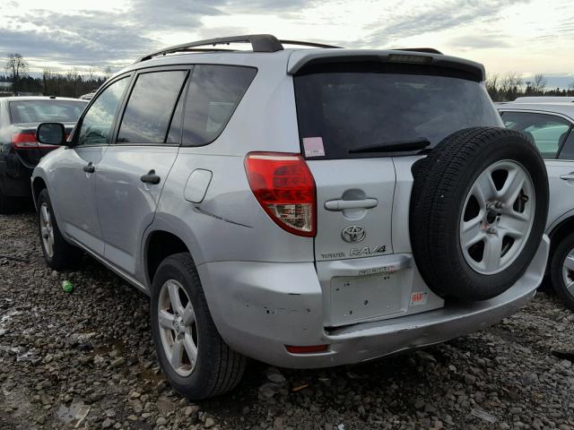 JTMZD35V565031807 - 2006 TOYOTA RAV4 SILVER photo 3