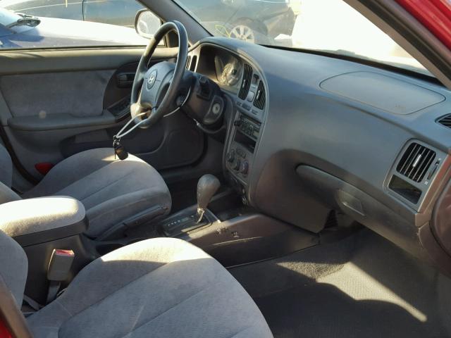 KMHDN46D15U935933 - 2005 HYUNDAI ELANTRA GL RED photo 5