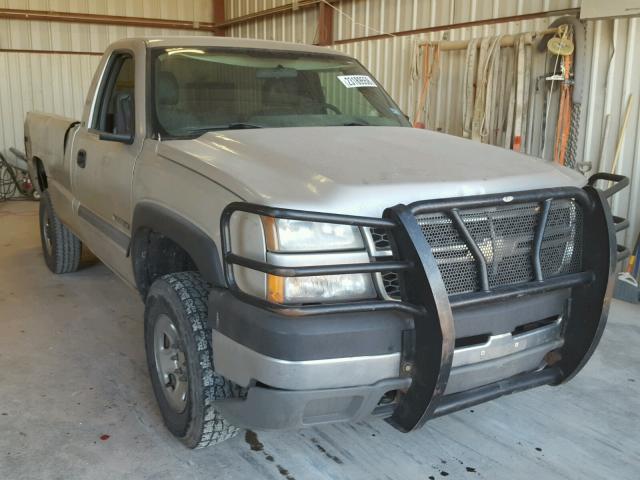 1GCHK24U55E320432 - 2005 CHEVROLET SILVERADO TAN photo 1