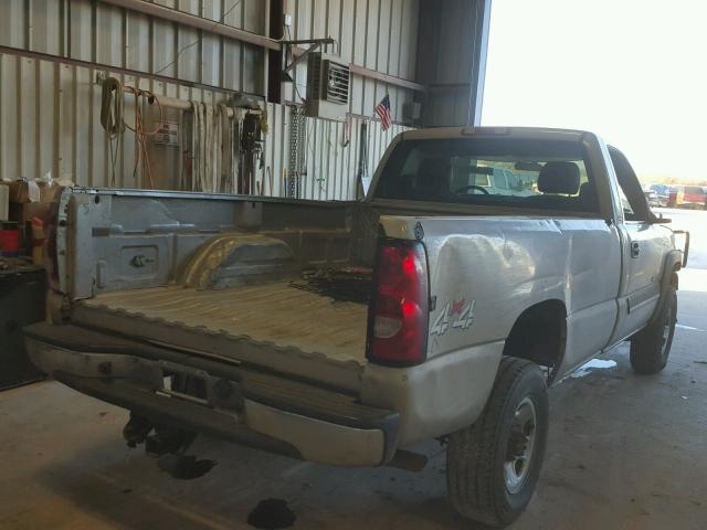 1GCHK24U55E320432 - 2005 CHEVROLET SILVERADO TAN photo 4