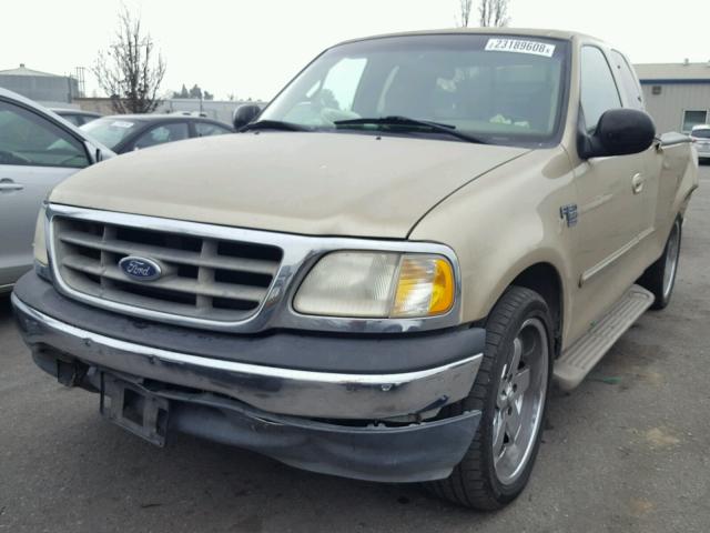 2FTRX17W7YCA18616 - 2000 FORD F150 TAN photo 2