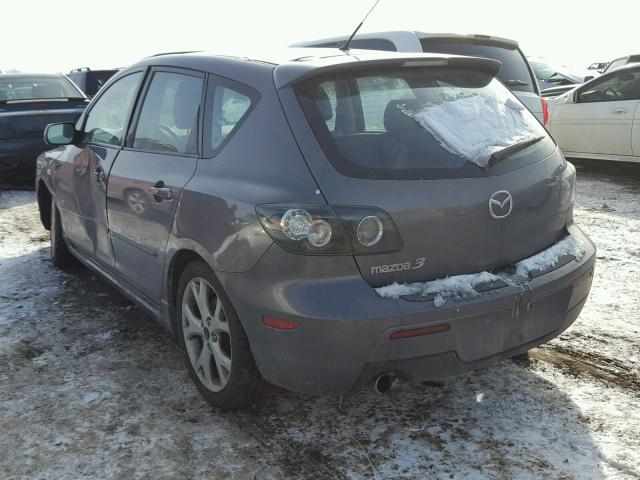 JM1BK343571750524 - 2007 MAZDA 3 HATCHBAC GRAY photo 3