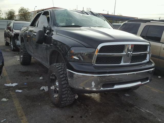 1D7RV1CT1BS552995 - 2011 DODGE RAM 1500 BLACK photo 1