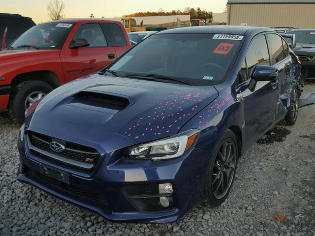 JF1VA2Y60G9818251 - 2016 SUBARU WRX STI BLUE photo 2