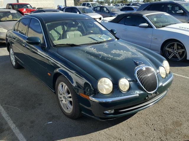 SAJEA01U43HM48382 - 2003 JAGUAR S-TYPE GREEN photo 1