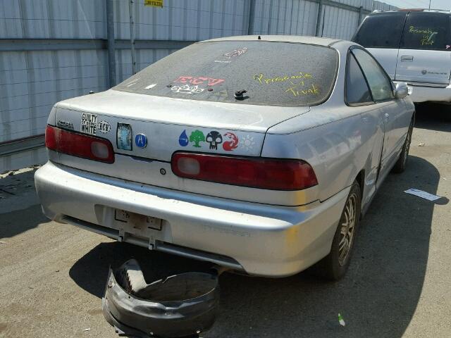 JH4DC44541S004028 - 2001 ACURA INTEGRA LS SILVER photo 4