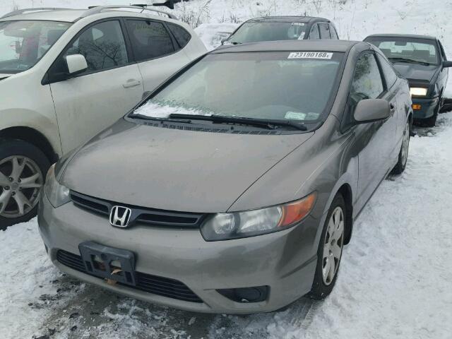 2HGFG12666H527088 - 2006 HONDA CIVIC LX GOLD photo 2