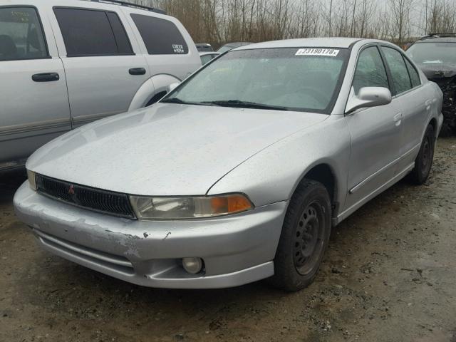 4A3AA46G01E167344 - 2001 MITSUBISHI GALANT ES SILVER photo 2