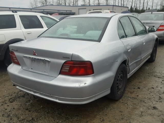 4A3AA46G01E167344 - 2001 MITSUBISHI GALANT ES SILVER photo 4