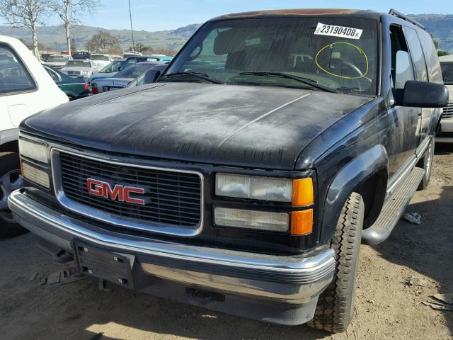 1GKFK16R8XJ783982 - 1999 GMC SUBURBAN K BLACK photo 2