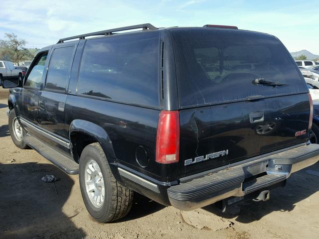 1GKFK16R8XJ783982 - 1999 GMC SUBURBAN K BLACK photo 3