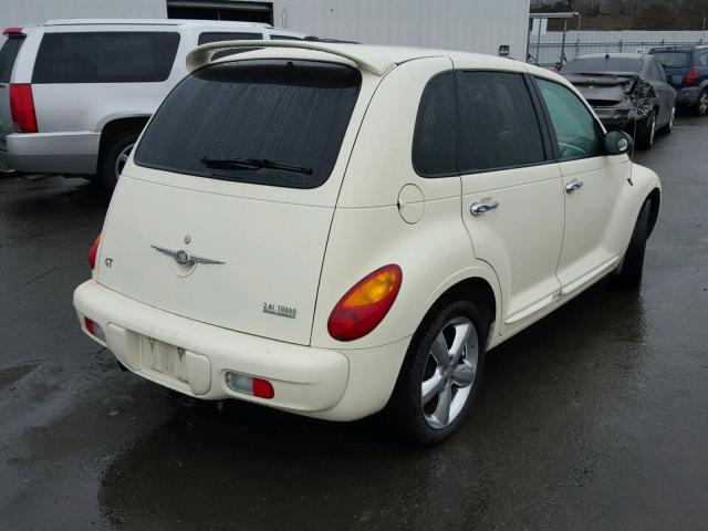 3C8FY78G55T502332 - 2005 CHRYSLER PT CRUISER WHITE photo 4