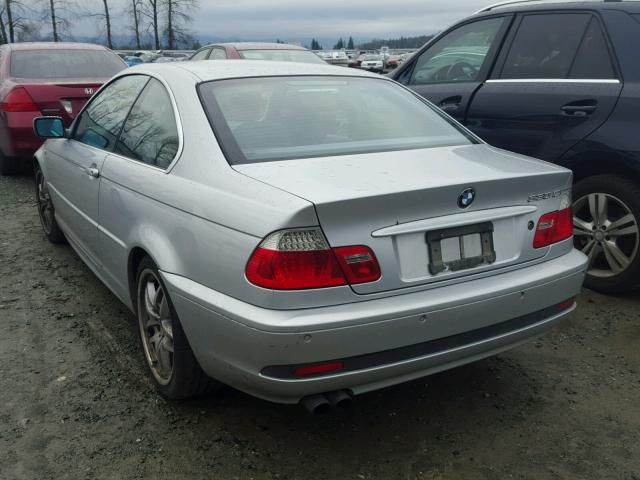 WBABD53464PD95789 - 2004 BMW 330 CI SILVER photo 3