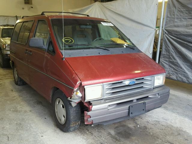 1FMCA11U6VZB44541 - 1997 FORD AEROSTAR MAROON photo 1