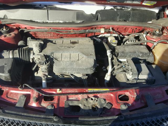 2CNDL13F856069754 - 2005 CHEVROLET EQUINOX LS BURGUNDY photo 7