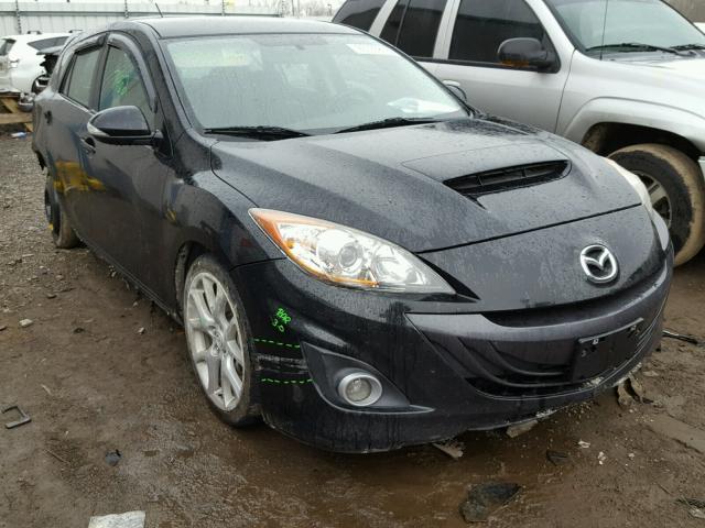 JM1BL1H36A1175546 - 2010 MAZDA SPEED 3 BLACK photo 1