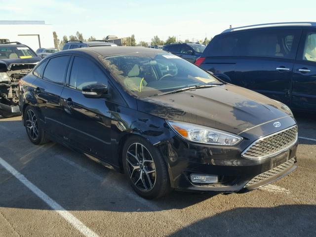 1FADP3F25GL246550 - 2016 FORD FOCUS SE BLACK photo 1