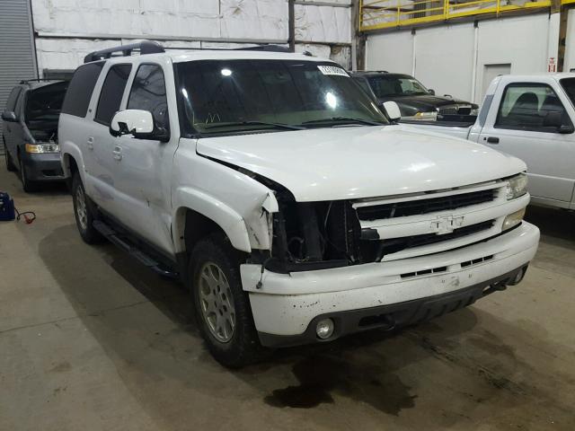 3GNFK16Z65G237716 - 2005 CHEVROLET SUBURBAN K WHITE photo 1