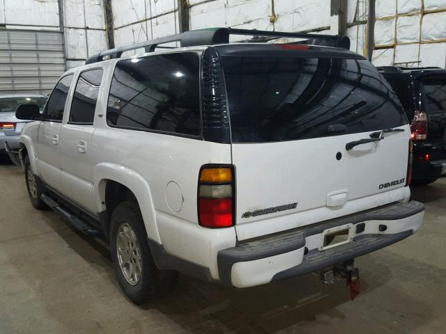 3GNFK16Z65G237716 - 2005 CHEVROLET SUBURBAN K WHITE photo 3