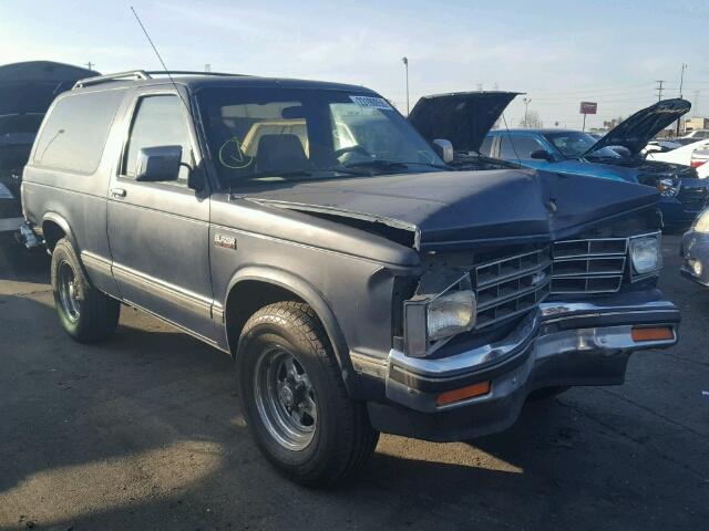 1GNCS18R2H0120675 - 1987 CHEVROLET BLAZER S10 BLUE photo 1