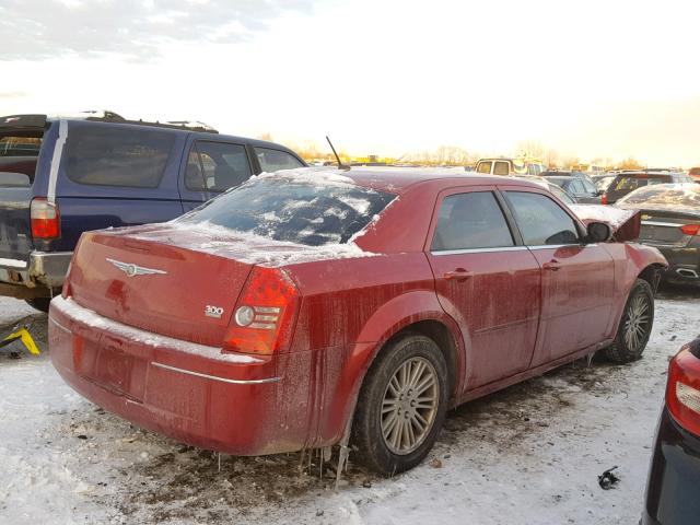 2C3KA53G18H320712 - 2008 CHRYSLER 300 TOURIN RED photo 4