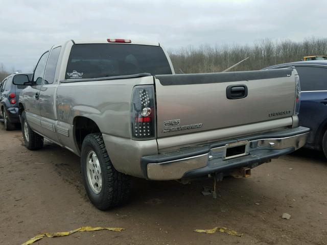 2GCEK19T511111541 - 2001 CHEVROLET SILVERADO GOLD photo 3