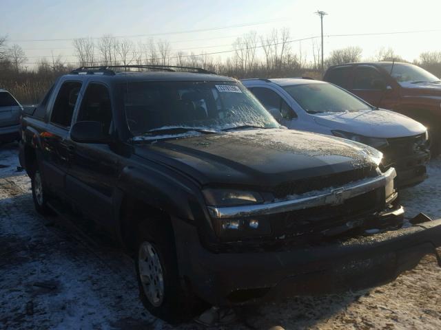 3GNEK13T03G307395 - 2003 CHEVROLET AVALANCHE GRAY photo 1