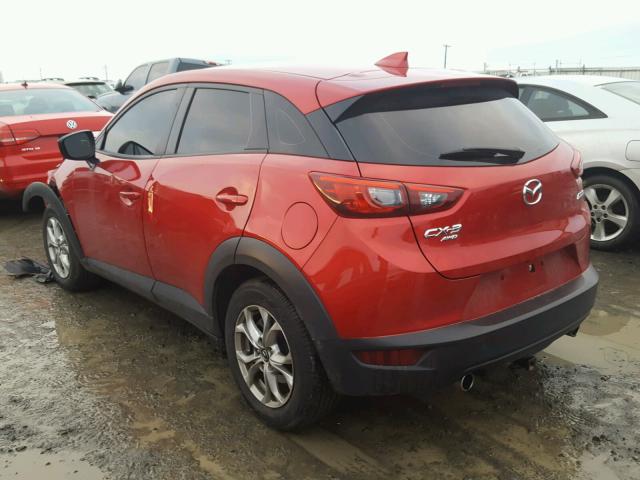 JM1DKFB75G0137390 - 2016 MAZDA CX-3 SPORT RED photo 3