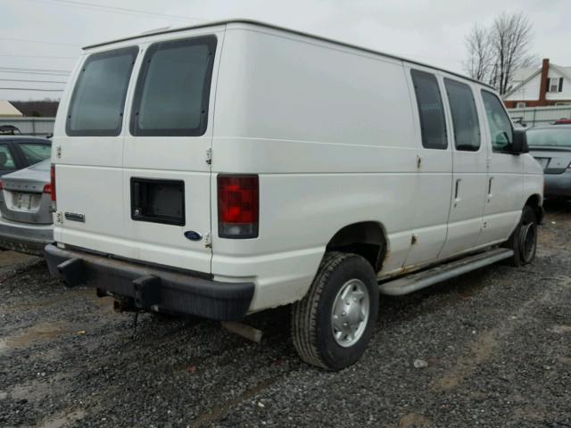 1FTNE24W87DA29444 - 2007 FORD ECONOLINE WHITE photo 4