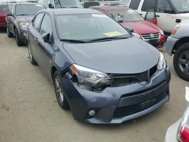 5YFBURHEXEP089834 - 2014 TOYOTA COROLLA L GRAY photo 1