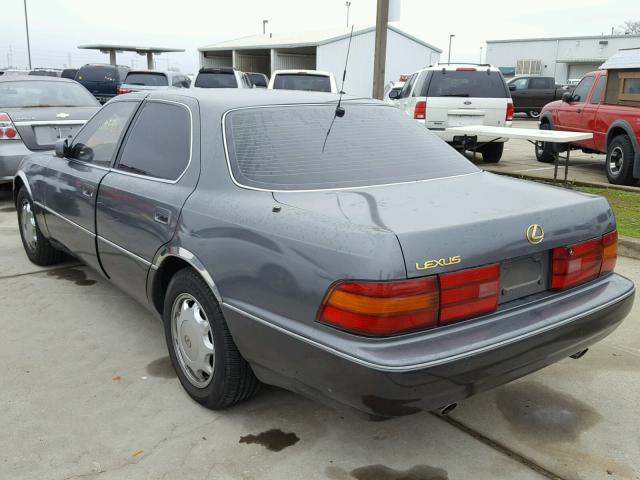 JT8UF11EXR0188120 - 1994 LEXUS LS 400 GRAY photo 3