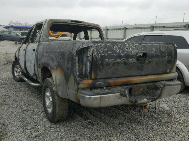 5TBDT44195S494469 - 2005 TOYOTA TUNDRA DOU BURN photo 3