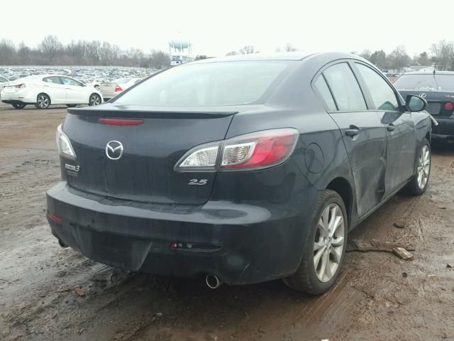 JM1BL1W61B1366533 - 2011 MAZDA 3 S BLACK photo 4