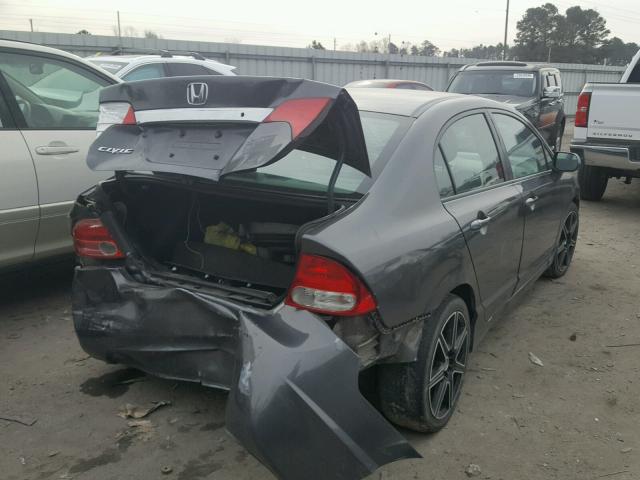 2HGFA1F31AH568710 - 2010 HONDA CIVIC VP CHARCOAL photo 4