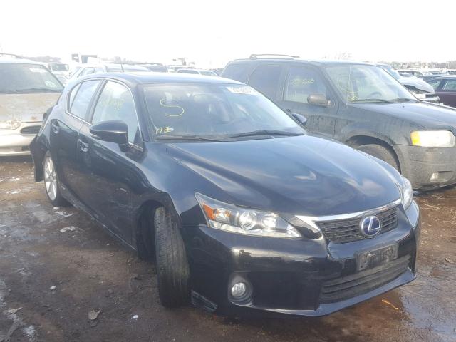 JTHKD5BHXD2147206 - 2013 LEXUS CT 200 BLACK photo 1