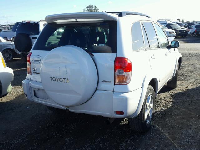 JTEHH20V720155243 - 2002 TOYOTA RAV4 WHITE photo 4