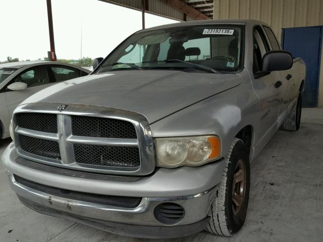 1D7HA18N24J157539 - 2004 DODGE RAM 1500 S GRAY photo 2