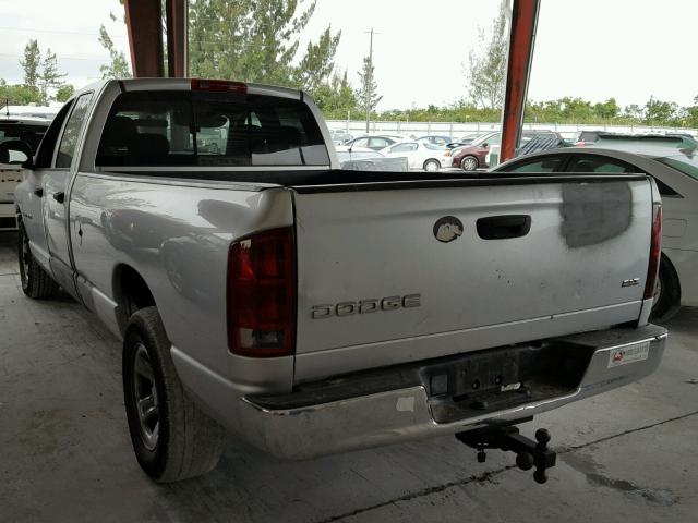 1D7HA18N24J157539 - 2004 DODGE RAM 1500 S GRAY photo 3