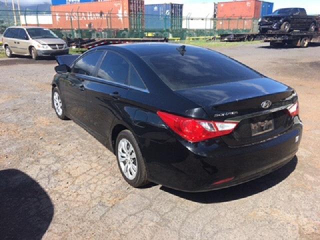 5NPEB4AC3BH089990 - 2011 HYUNDAI SONATA GLS BLACK photo 3