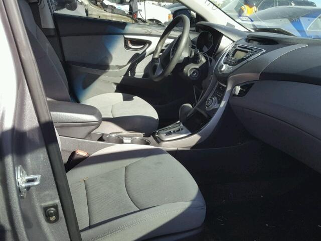 KMHDH4AE1BU083067 - 2011 HYUNDAI ELANTRA GL GRAY photo 5