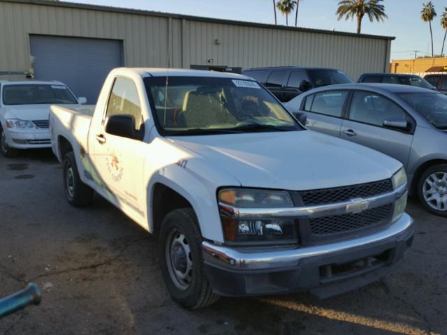 1GCCS148558217825 - 2005 CHEVROLET COLORADO WHITE photo 1