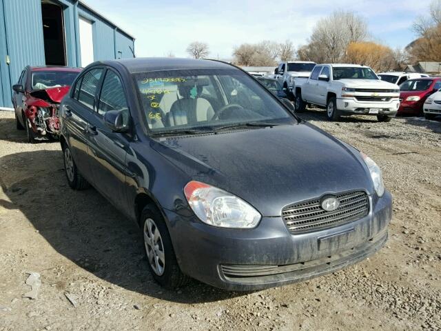 KMHCN4AC6AU461241 - 2010 HYUNDAI ACCENT GLS GRAY photo 1