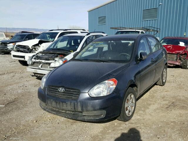 KMHCN4AC6AU461241 - 2010 HYUNDAI ACCENT GLS GRAY photo 2