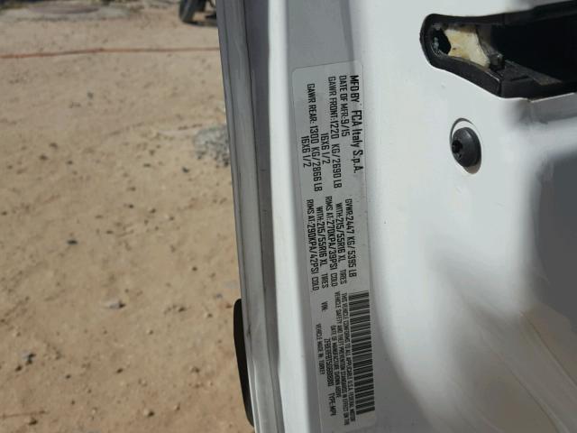 ZFBERFBT5G6B18810 - 2016 RAM PROMASTER 白色 照片 10