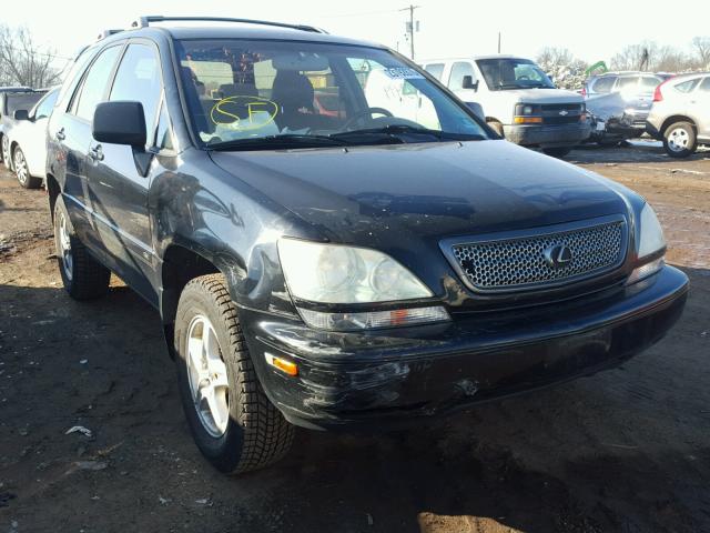 JTJHF10U710215500 - 2001 LEXUS RX 300 BLACK photo 1