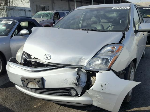 JTDKB20U787702238 - 2008 TOYOTA PRIUS SILVER photo 2