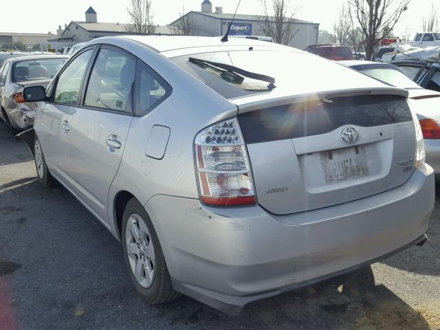 JTDKB20U787702238 - 2008 TOYOTA PRIUS SILVER photo 3