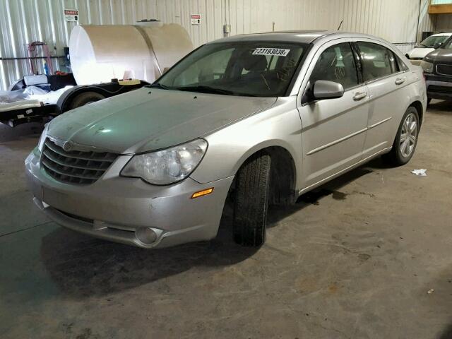 1C3CC5FVXAN112303 - 2010 CHRYSLER SEBRING LI SILVER photo 2