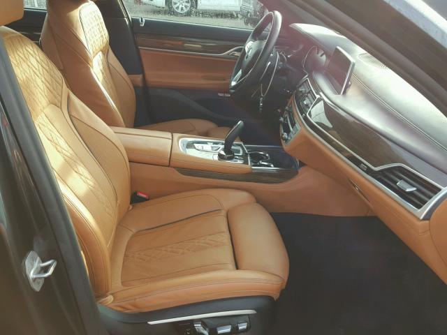 WBA7E2C57GG738881 - 2016 BMW 740 I CHARCOAL photo 5